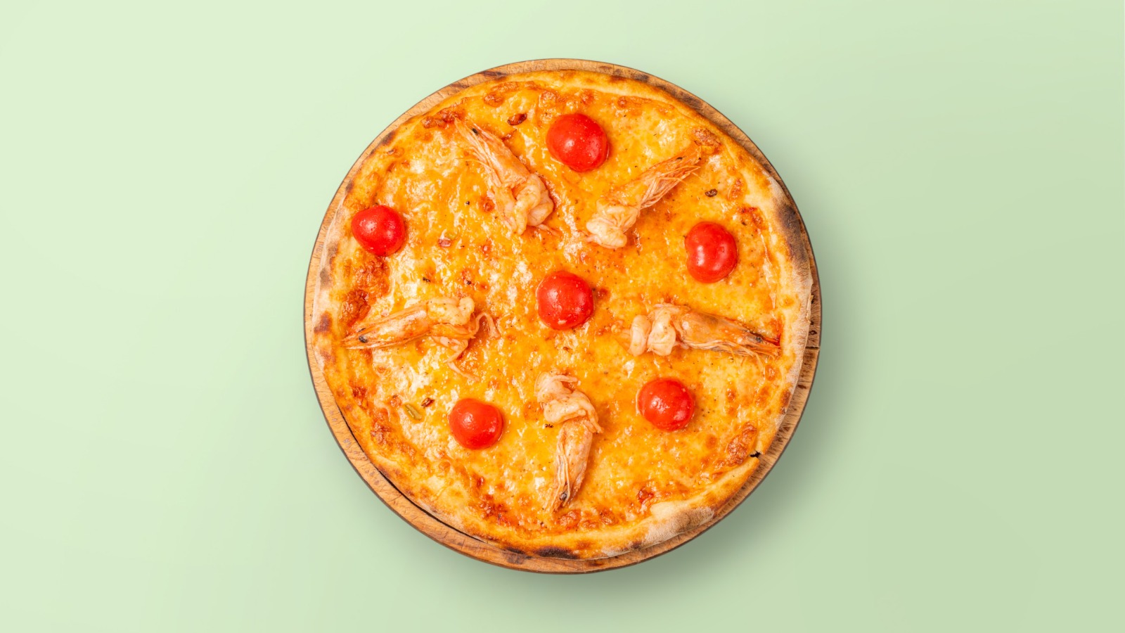 PICA ME KARKALEC / Pizza with Shrimps